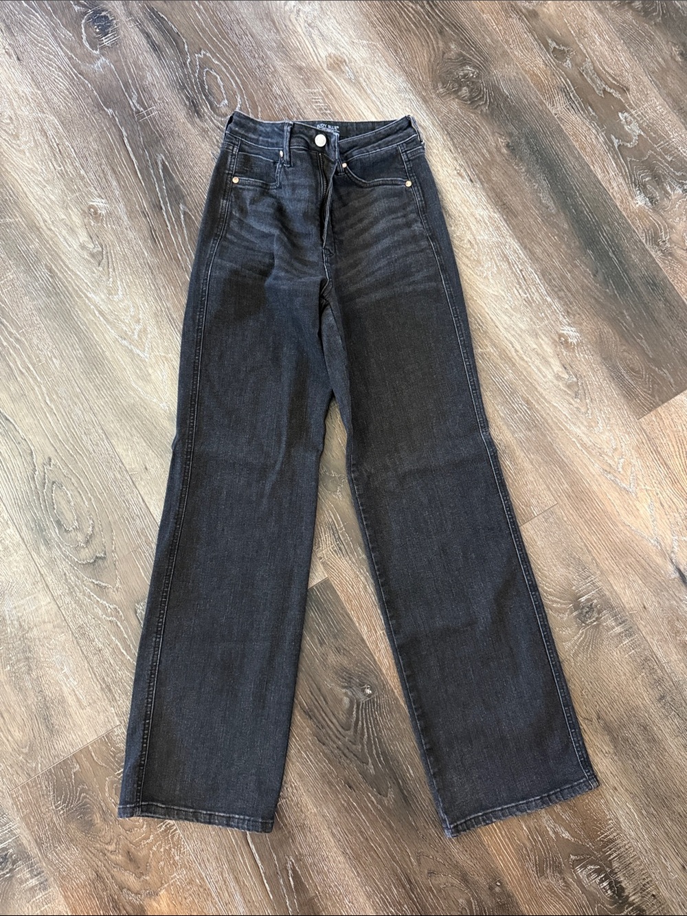Judy Blue High-Waist Straight-Fit Jeans - Black Wash